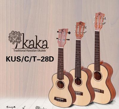 Kaka牌云杉桃花芯面单尤克里里 品质与音色的完美融合